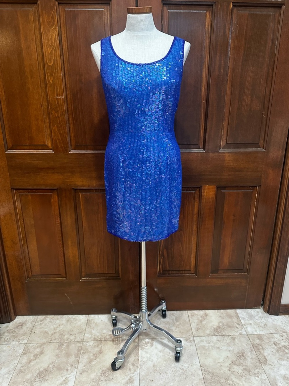 Taylor Swift Blue Sequin Costume- Papell Boutique
